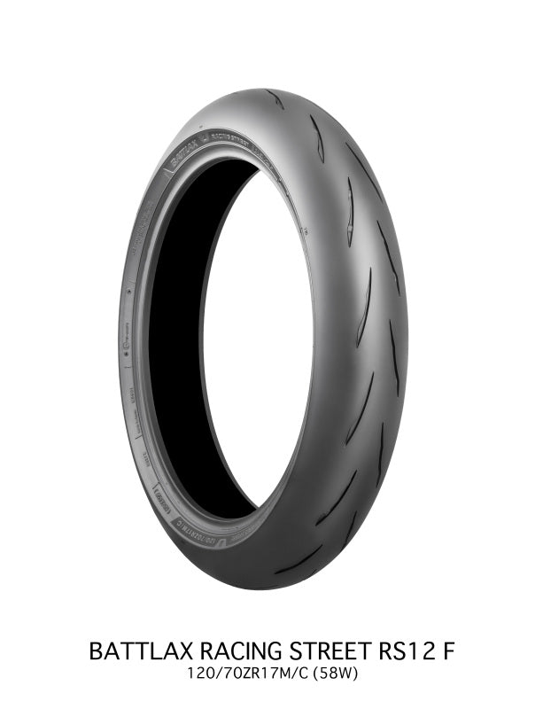 Bridgestone Hypersport Tire Battlax RS12 120-70-17 120x70x17 (58W) Radial Ply