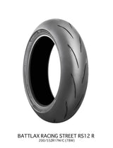Bridgestone Hypersport Tire Battlax RS12 180-55-17 180x55x17 (73W) Radial Ply