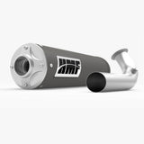 Silenciador HMF Polaris RZR XP/4 Turbo/S 16-21 Gun Metal Titan-SS Big Core Sistema de escape completo