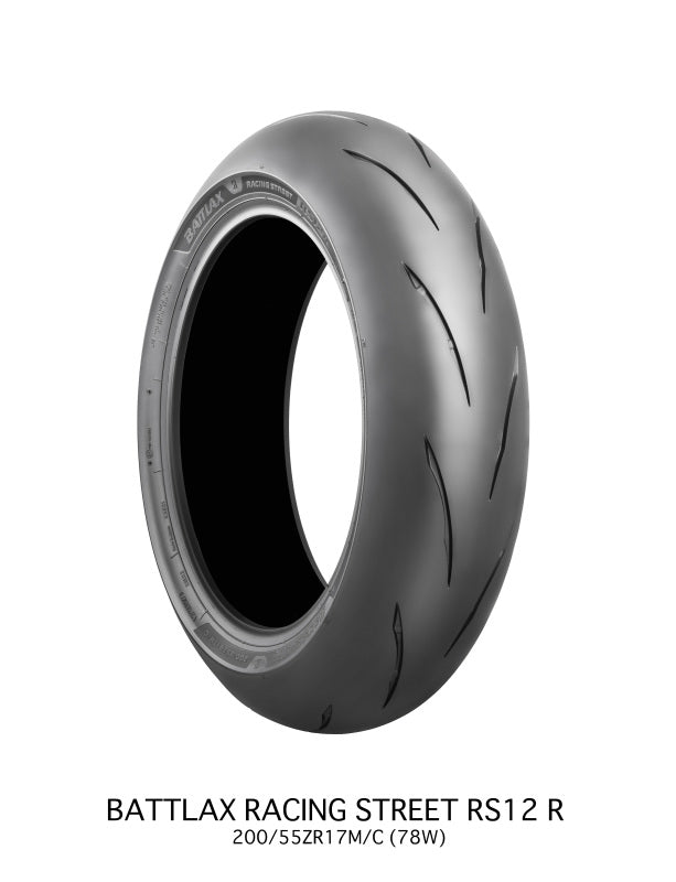 Bridgestone Hypersport Tire Battlax RS12 200-55-17 200x55x17 (78W) Radial Ply