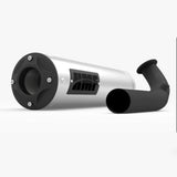 HMF Muffler Polaris RZR Pro XP 20-24 Stainless Titan-SS Big Core Full System Exhaust Blackout End Cap