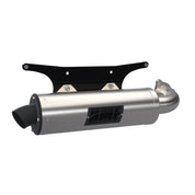 HMF Muffler Polaris RZR Turbo R 22-25 Gun Metal Titan-SS Slip On Exhaust
