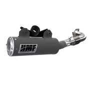 HMF Muffler Polaris RZR Turbo R 22-25 Gun Metal Titan-SS Big Core Full System Exhaust