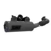 HMF Muffler Polaris RZR Turbo R 22-25 Gun Metal Titan-SS Big Core Full System Exhaust