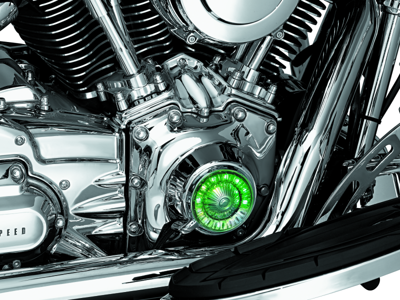 Kuryakyn Chrome Tappet Block Accents 8389