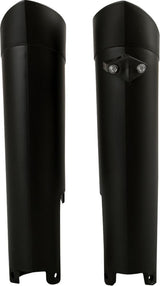 Polisport GasGas Replica Plastic Fork Guards for KTM/Husqvarna/Rieju/GasGas Black