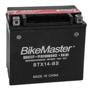 BikeMaster Performance Maintenance Free Battery For BMW HP2 Sport 2010-2011