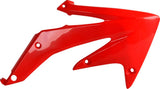 Polisport Radiator Covers for Honda CRF450R 2005-2008 Red 8411300003