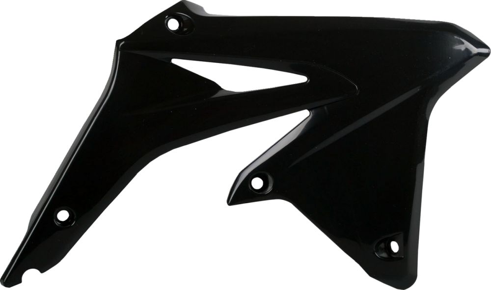 Polisport Radiator Cover for Suzuki RMZ450 2008-2017 Black 8412500002