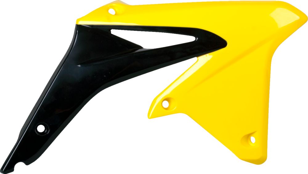 Polisport Radiator Cover for Suzuki RMZ450 2008-2017 Black/yellow