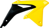 Polisport Radiator Cover for Suzuki RMZ450 2008-2017 Black/yellow