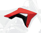 Polisport Radiator Covers for Honda CRF450R/CRF250R Red/black 8414800001