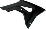 Polisport Radiator Covers for Honda CRF450R/CRF250R Black 8414800003