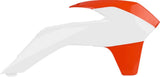 Polisport Radiator Covers for KTM Orange/white 8417400001