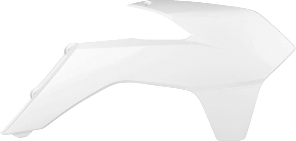 Polisport Radiator Covers for KTM White 8417400002