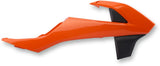 Polisport Radiator Covers for KTM SX 65 2016-2023 Orange/black 8417900001