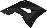 Polisport Radiator Covers for Honda CR 125R/CR 250R 2002-2007 Black