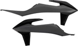 Polisport Radiator Covers for KTM Black/Grey 8422100008