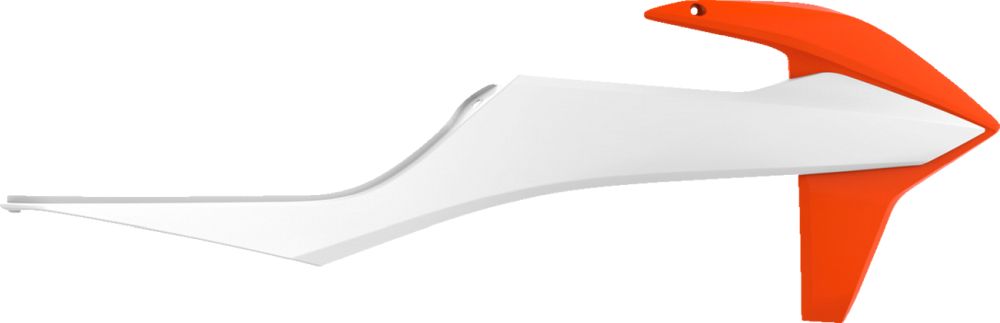 Polisport Radiator Covers for KTM Orange/white 8422100009