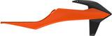 Polisport Radiator Covers for KTM Orange/black 8422100028