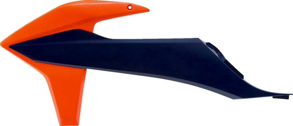 Polisport Radiator Covers for KTM Orange/blue 8422100045