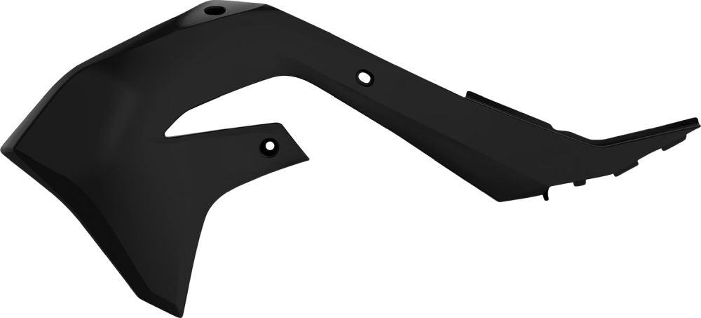 Polisport Radiator Covers for Kawasaki KX250X/KX250F/KX450F/KX450X Black
