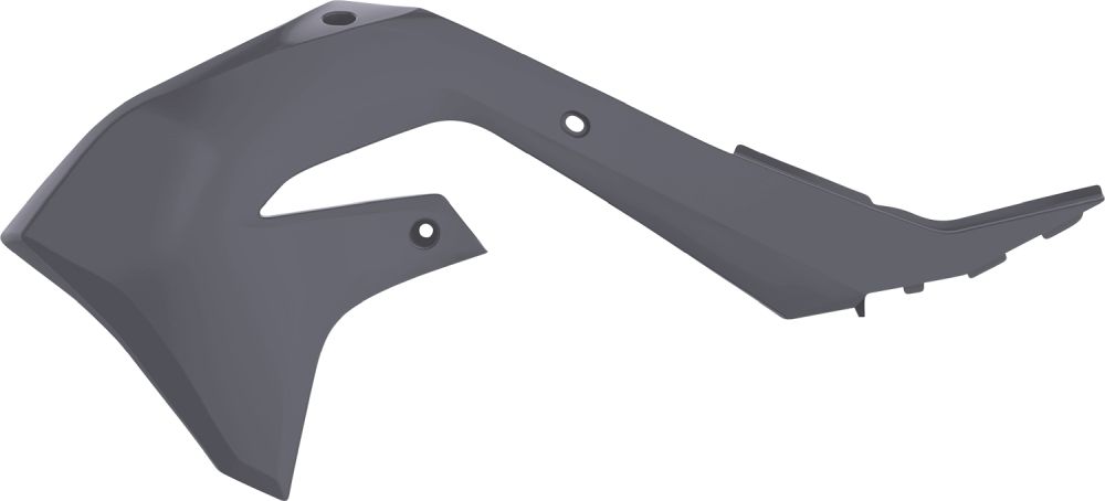 Polisport Radiator Covers for Kawasaki KX250X/KX250F/KX450F/KX450X Grey