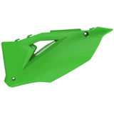 Polisport Side Panels for Kawasaki KX250X/KX250F/KX450F/KX450X Green 8423500001