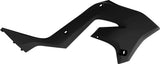 Polisport Radiator Covers for Kawasaki KX250/KX125 2003-2008 Black