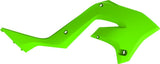 Polisport Radiator Covers for Kawasaki KX250/KX125 2003-2008 Green