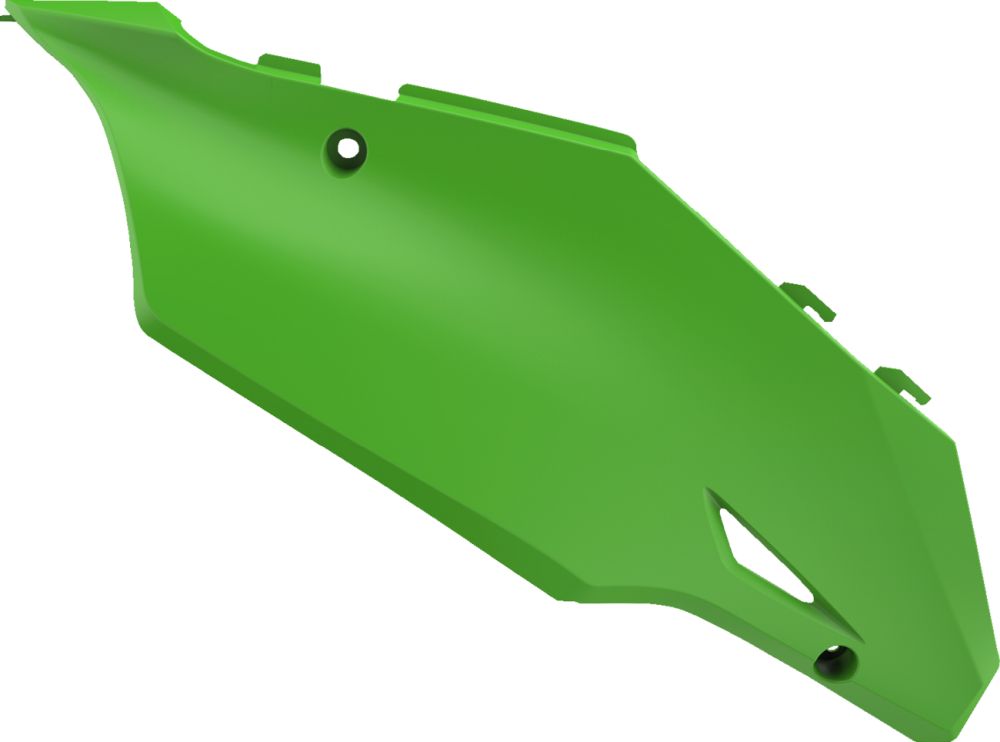 Polisport Side Panels for Kawasaki KX250/KX125 2003-2008 Green 8425900001