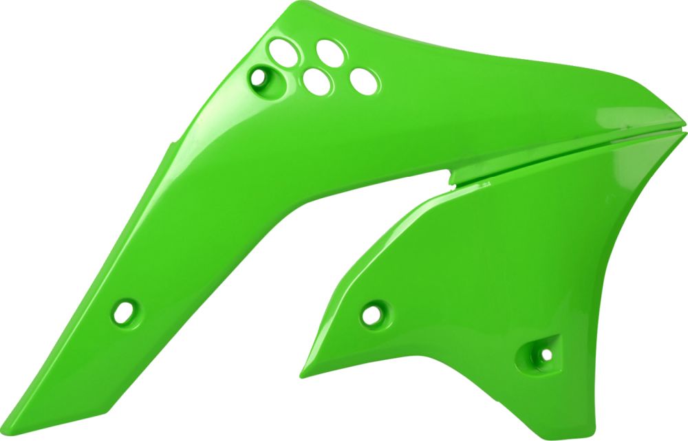 Polisport Radiator Covers for Kawasaki KX250F 2006-2008 Green 8426200006