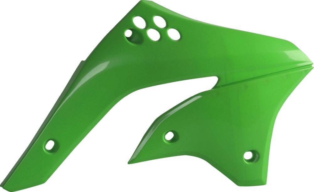 Polisport Radiator Covers for Kawasaki KX450F 2006-2008 Green 8426300006