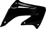 Polisport Radiator Covers for Honda CR 125R/CR 250R 2002-2007 Black