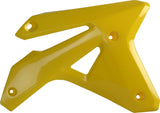 Polisport Radiator Cover for Suzuki RMZ450 2007 Yellow 8428500001