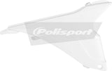 Polisport Air Box Cover for KTM White 8455100002