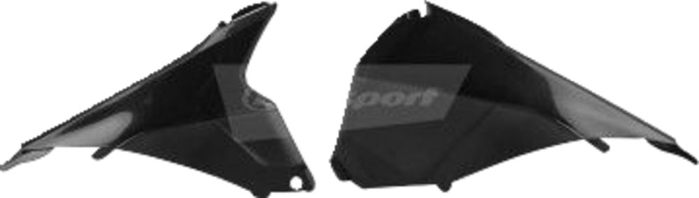 Polisport Air Box Cover for KTM Black 8455100003