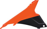 Polisport Air Box Cover for KTM Orange/black 8455100004