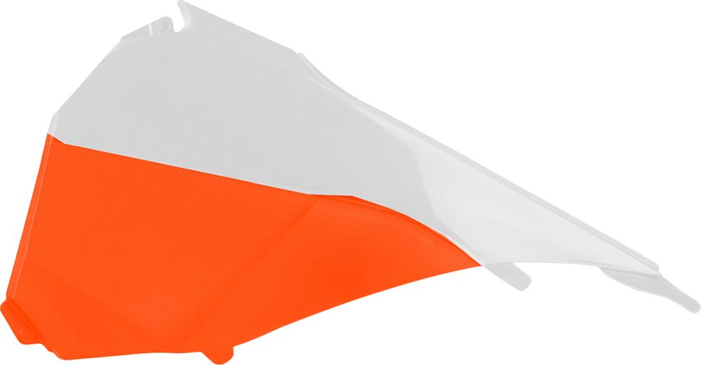 Polisport Air Box Cover for KTM 2014-2016 White/orange 8455200001