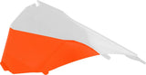 Polisport Air Box Cover for KTM 2014-2016 White/orange 8455200001