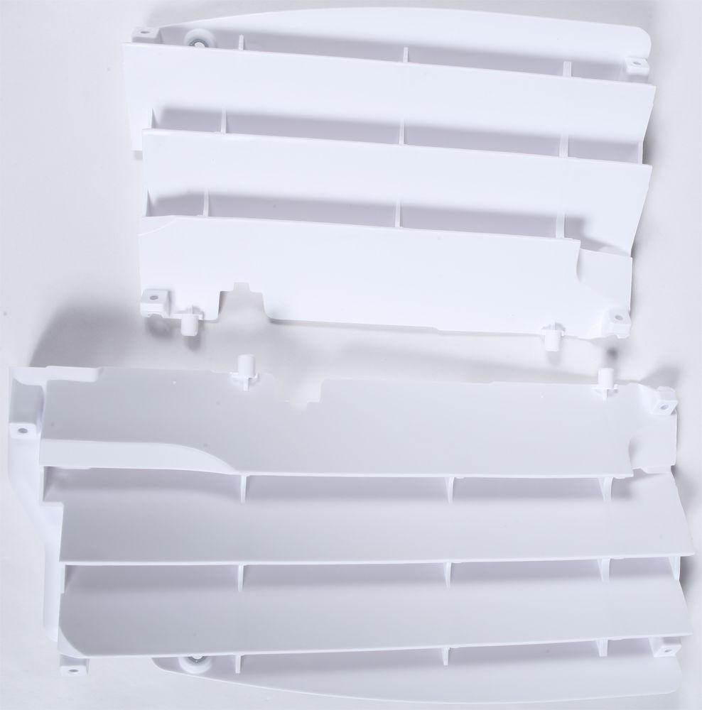 Polisport Radiator Louver for Suzuki RM-Z450 2008-2017 White 8456200001
