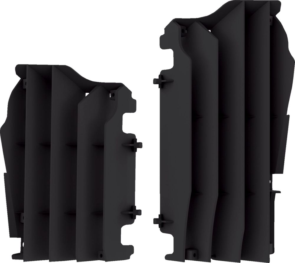Polisport Louvers Radiator Cover for Kawasaki KX450F/KX250F Black 8457800001