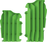 Polisport Radiator Louvers for Kawasaki KX450F/KX250F Green 8457800002