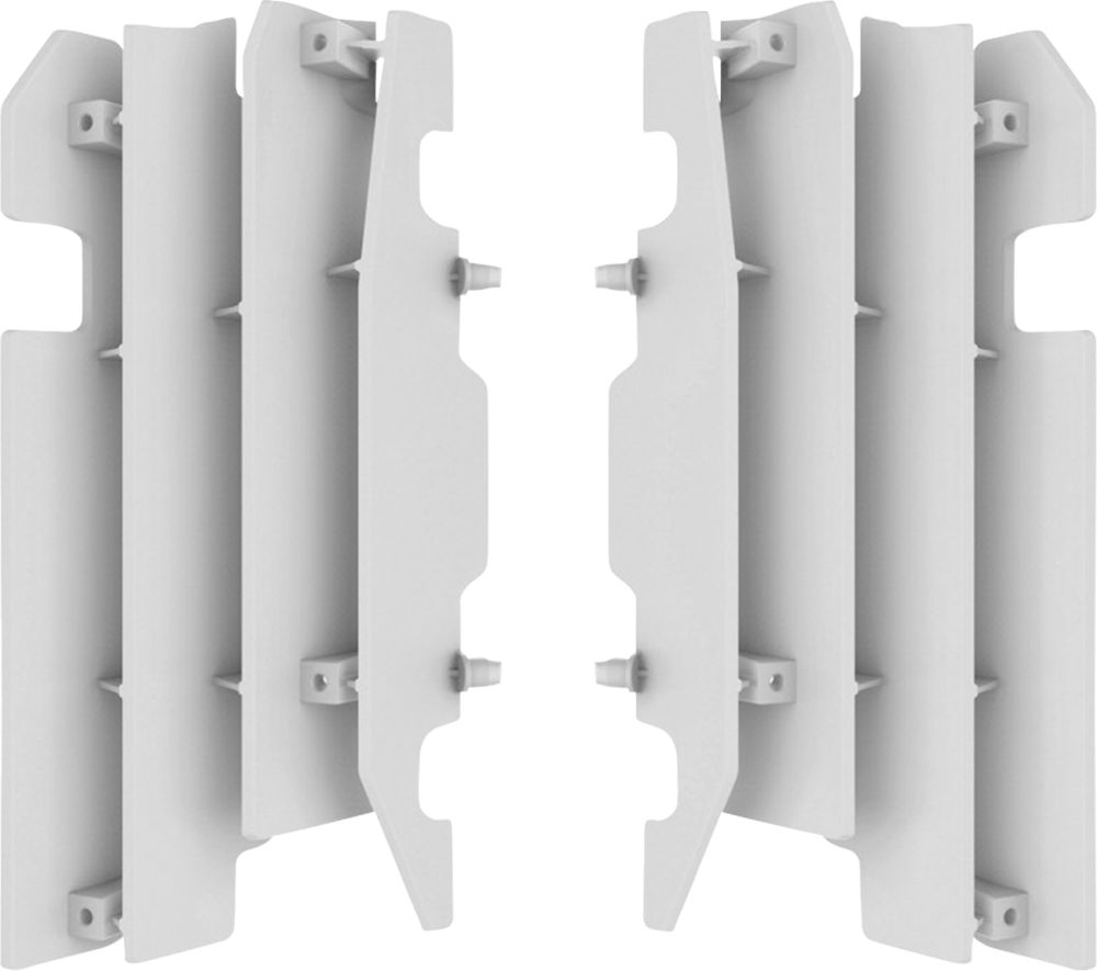 Polisport Radiator Louvers for Honda CR 125R/CR 250R/CRF450R White 8459900001