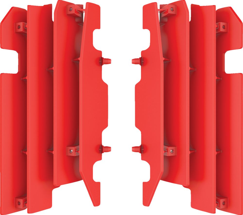 Polisport Radiator Louvers for Honda CR 125R/CR 250R/CRF450R Red 8459900002