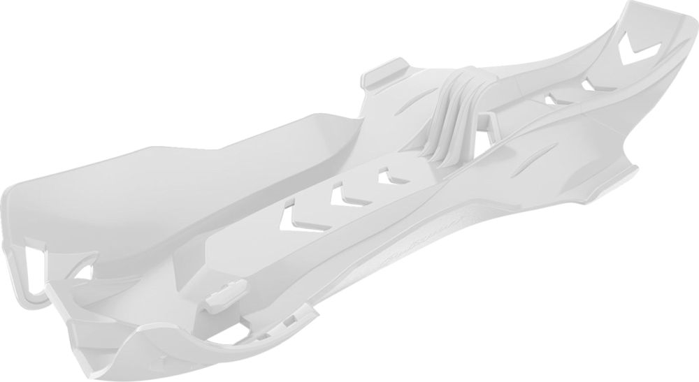 Polisport Fortress Skid Plate Linkage Protection for KTM/Husqvarna White