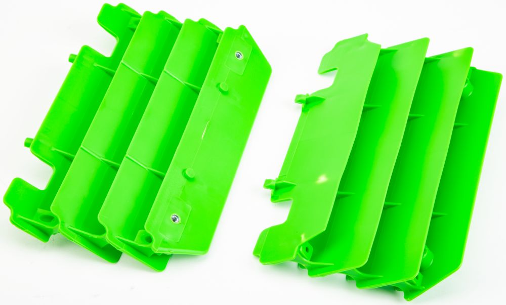 Polisport Radiator Louvers for Kawasaki KX250/KX125 Green 8472400002
