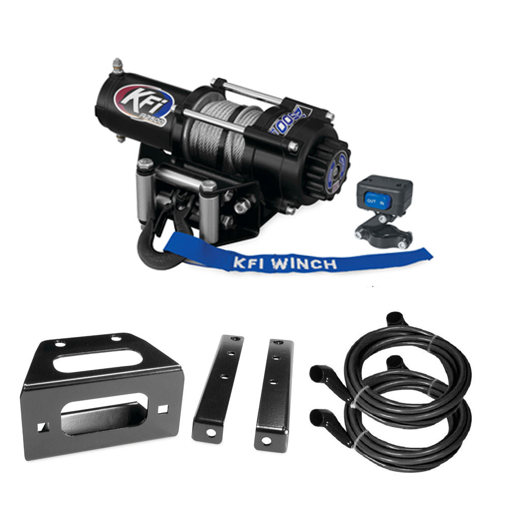 KFI 2500 lb Winch And Optional Mount