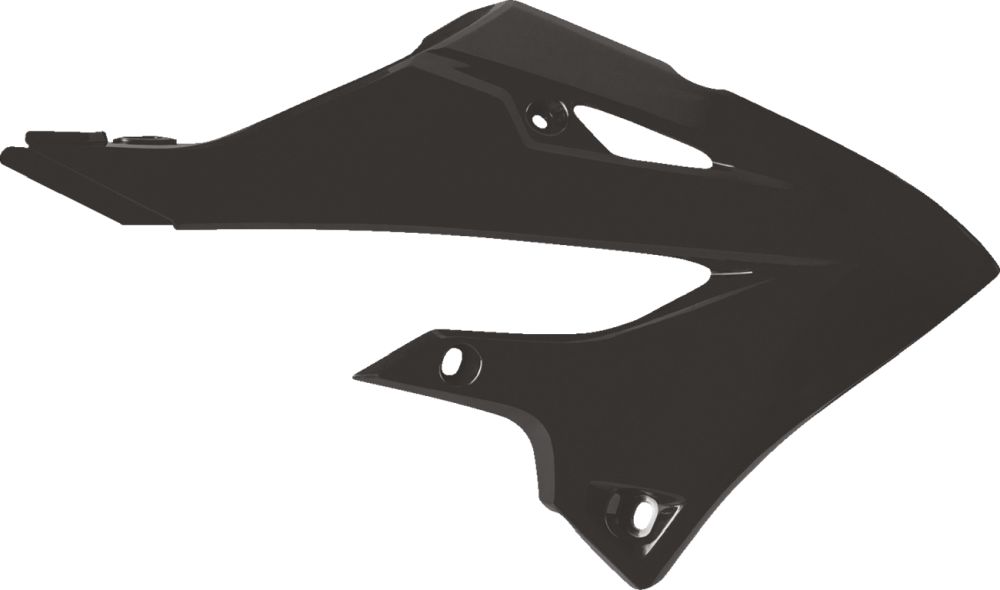 Polisport Radiator Covers for Yamaha YZ125/YZ250/YZ250X/YZ125X Black