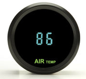 Dakota Digital 2-1/16" Round Ambient Air Temperature Gauge Teal ODYR-14-1
